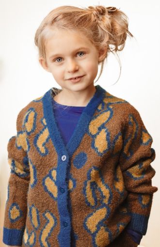 Bibi Cardigan Jaguar Blue