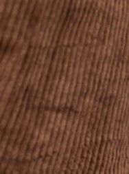 Fabric Corduroy  Dark Earth