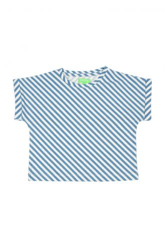 Fenna T-shirt Diagonal Stripes