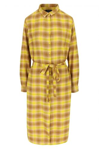 Lyna Dress Yellow Check