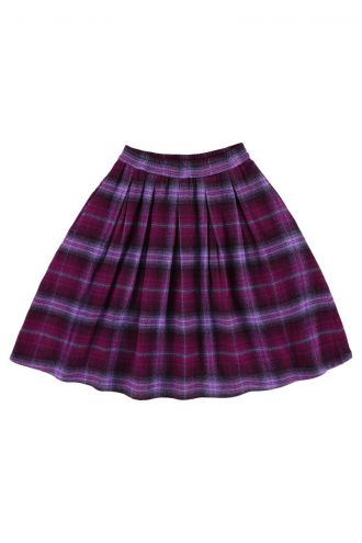 Soho Skirt Purple Check