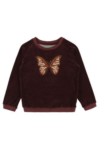 Sweater Jacky Port Royale with embroidered butterfly