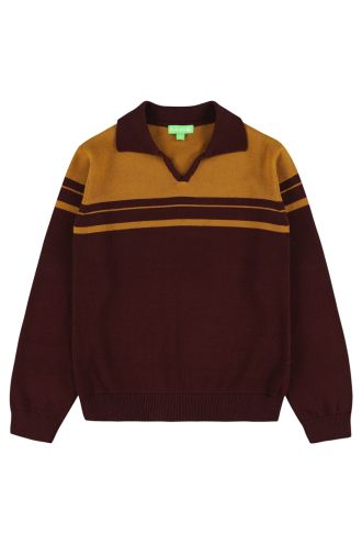 Polo Ross Bordeauxrood