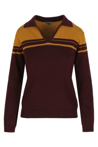 Polo Ross Bordeauxrood