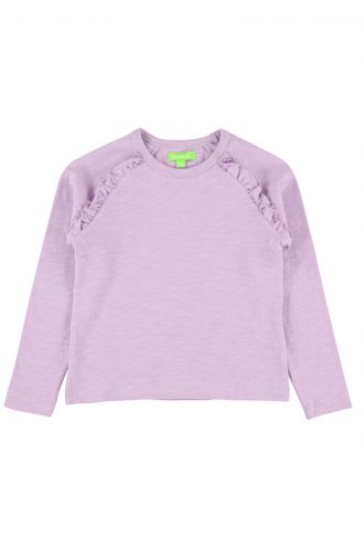 Mina T-shirt Sheer Lilac