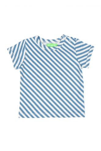 Kas Baby T-shirt Diagonal Stripes