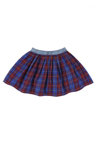 Adele Rok Blue Tartan