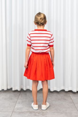 Frauke Skirt Poppy Red