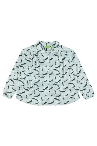 Odette Hemd Peacock