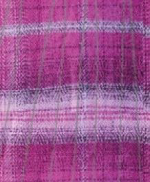 Fabric Flannel Purple Check