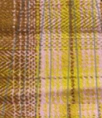 Fabric Flannel Yellow Check