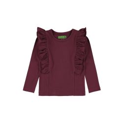Charlotte T-shirt met lange mouwen Grape Wine