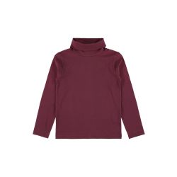 Emiel T-shirt met rolkraag Grape Wine