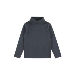 T-shirt Rolkraag Emiel Grijsblauw