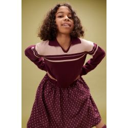 Ross Polo shirt Grape Wine