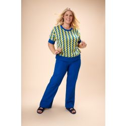 Broek Anne Snorkelblauw
