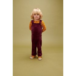 Julien Baby Jumpsuit Grape Wine