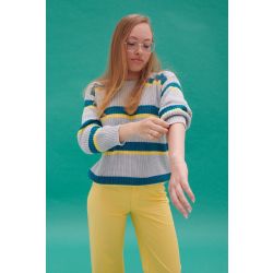 Oris Jumper Lemon Stripes