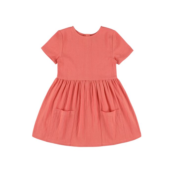 Jurk Aimee Koraalrood LilyBalou.be