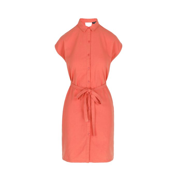 Jurk Rosa Koraalrood LilyBalou.be
