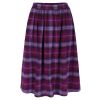 Uma Skirt Purple Check