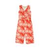 Antonella Jumpsuit for Girls Palm Leaves