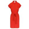 Rosa Dress Poppy Red