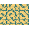Fabric Printed Towel Terry Seaweed