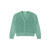 Nette Cardigan for Girls Beryl Green