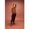 Broek Staf Bordeauxrood