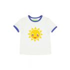 Billie T-shirt met zon Optical White