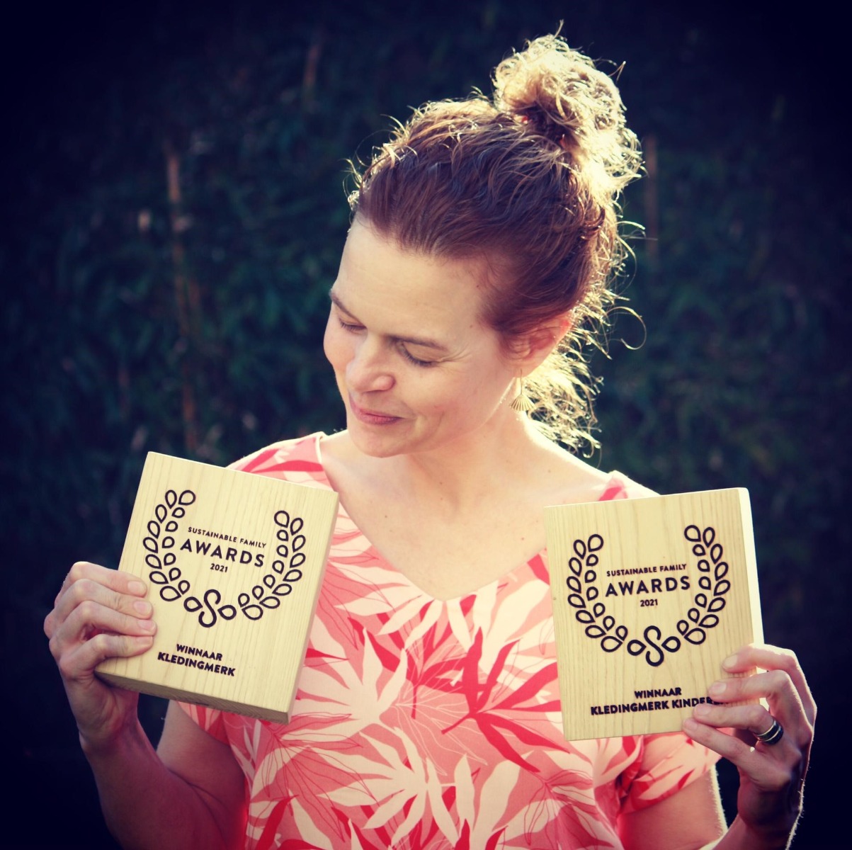 Anne with our Sustainable Family Awards