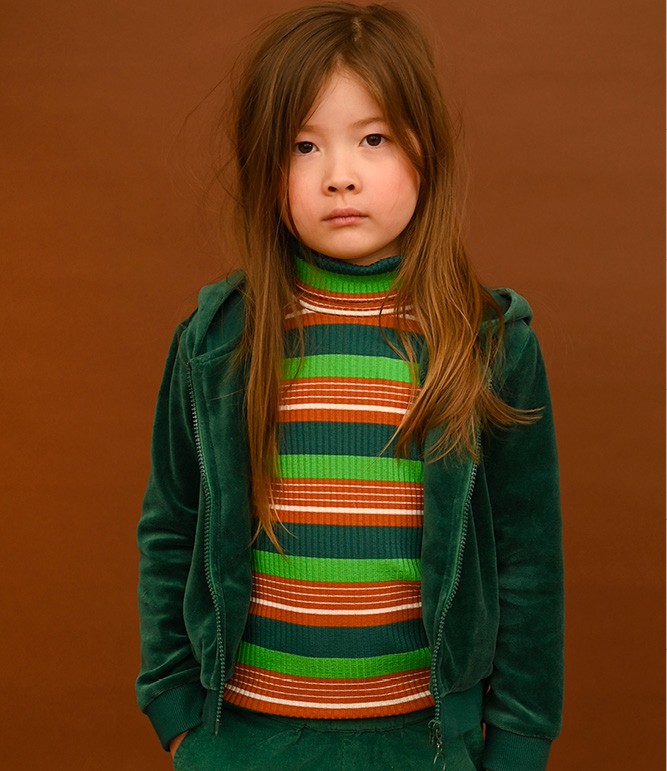 Emiel Green Stripes